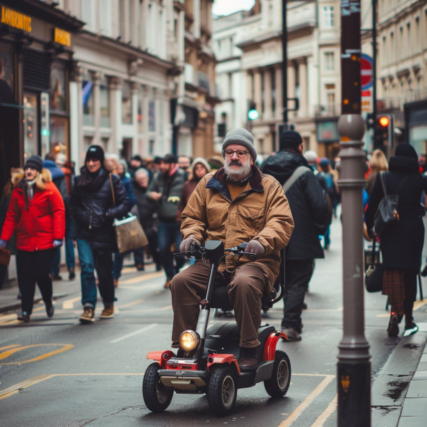 How to Navigate Through Crowds and Busy Areas with a Mobility Scooter