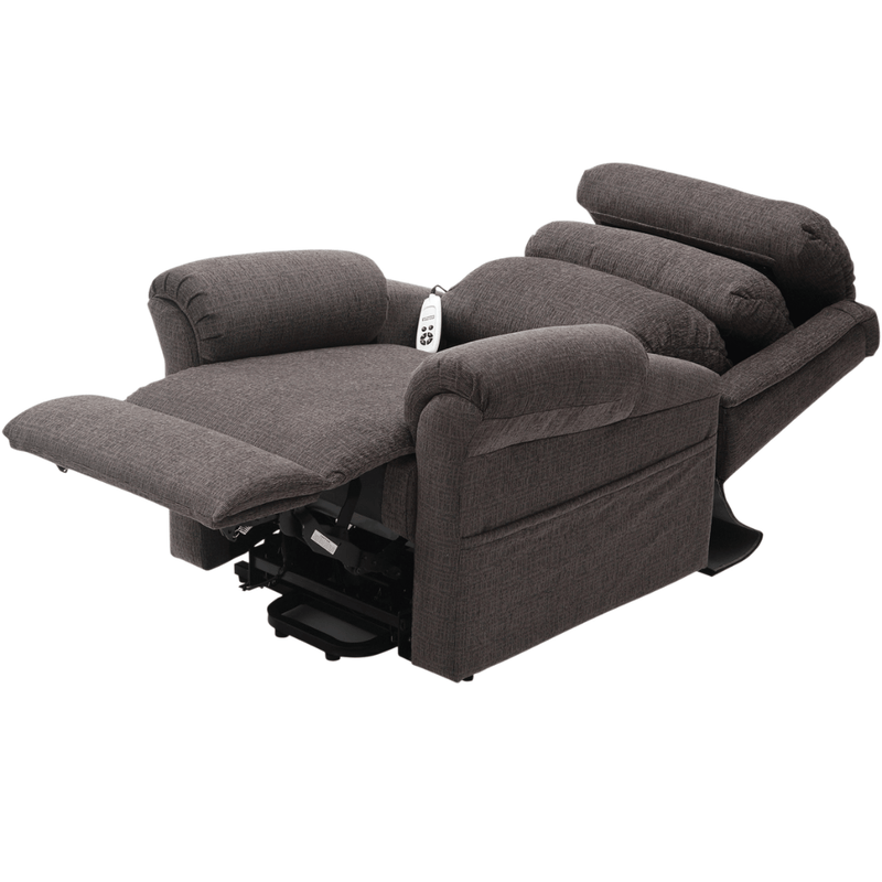 Load image into Gallery viewer, Aidapt - Walmesley Dual Motor Rise &amp; Recliner Chair - Chenille Material
