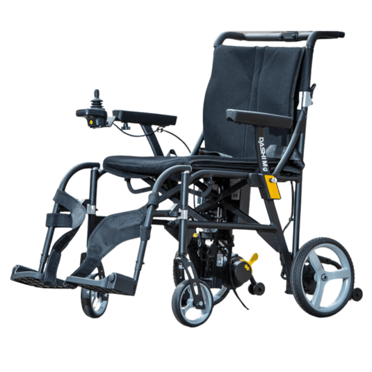 powerchair, mobility aid, dashi MG powerchair, folding powerchair, airline friendly powerchair, lightweight powerchair