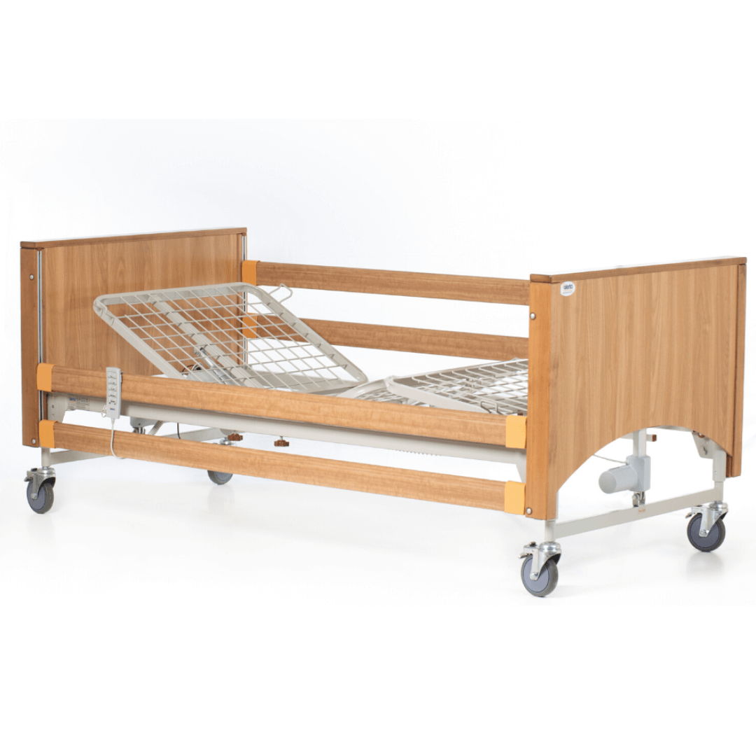 adjustable bed, care beds, mobility beds, beds for mobility need patients , patient beds