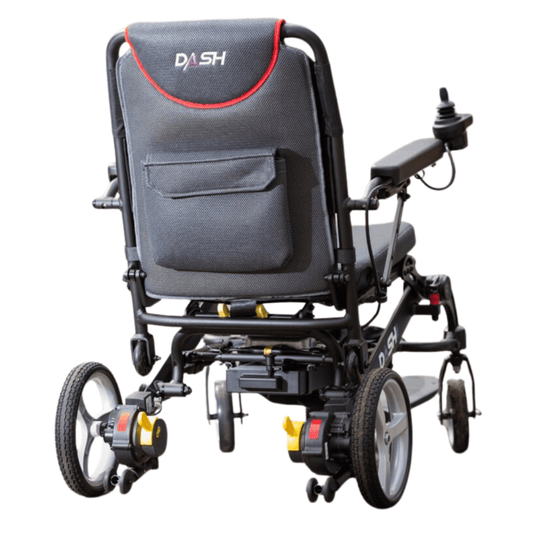 powerchair, mobility aid, dashi powerchair, folding powerchair, airline friendly powerchair, lightweight powerchair