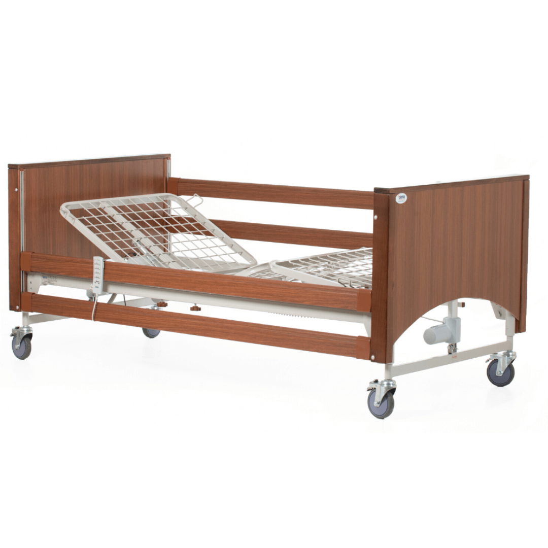 adjustable bed, care beds, mobility beds, beds for mobility need patients , patient beds
