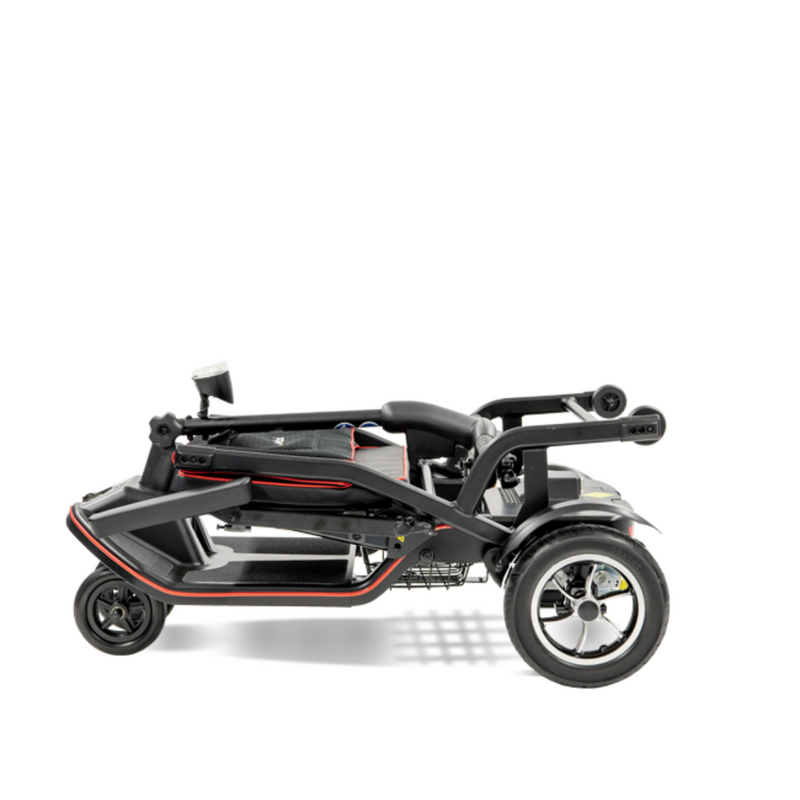 Load image into Gallery viewer, feather fold mobility scooter, scooterpac mobility scooter, mobility scooter
