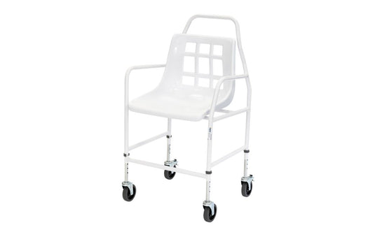 Alerta Mobile Shower Chair, Adjustable Height (Set of 3)