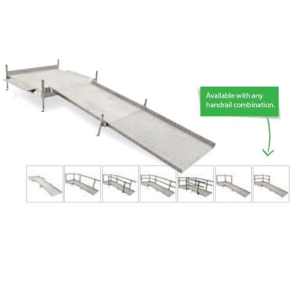 Load image into Gallery viewer, Welcome Modular Ramp System: Kit B - Ramp and Platform
