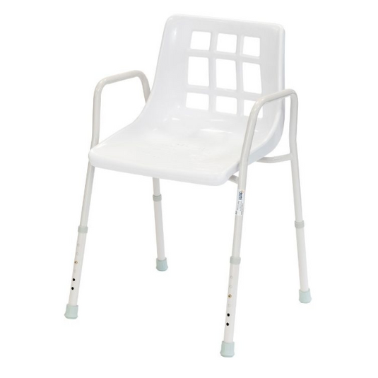 Alerta Stationary Shower Chair, Adjustable Height (Set of 4)