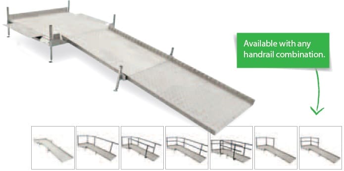 Load image into Gallery viewer, Welcome Modular Ramp System: Kit B - Ramp and Platform
